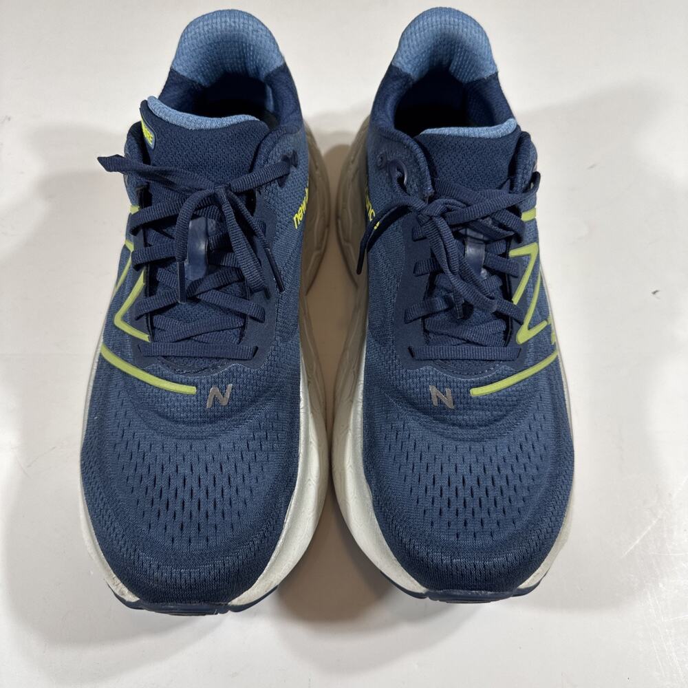 New Balance Fresh Foam X More v4 Navy Green Mens Size11 D Running Shoes No Box